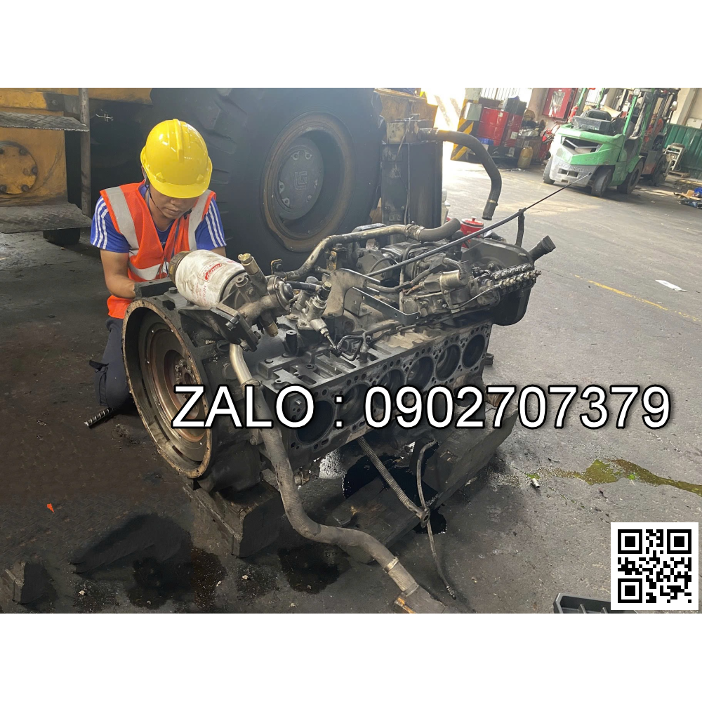 Xe nâng Vân Thiên Hùng sửa chữa xe nâng điện ngồi lái 3.5 tấn Clark