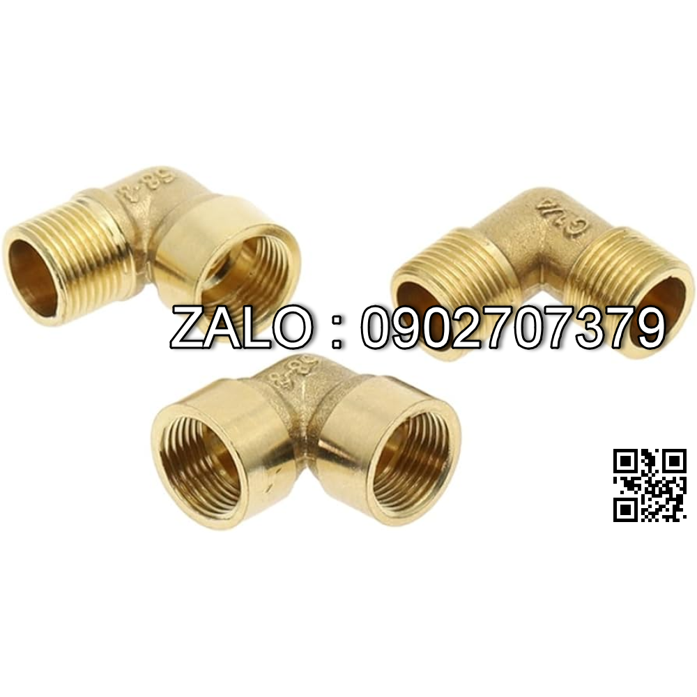 Co nối cong 90 độ 17 lồi lõm/17