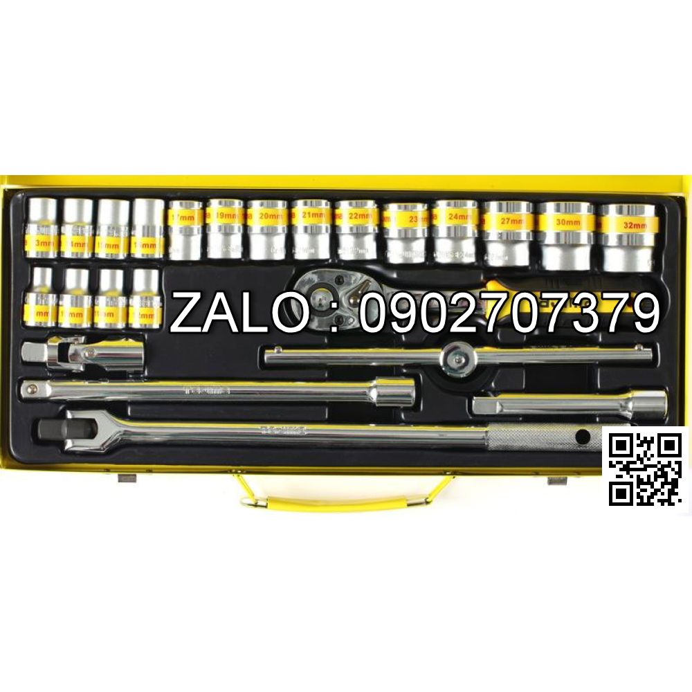 Bộ tuýp 24 chi tiết Tajima TS-24 1/2