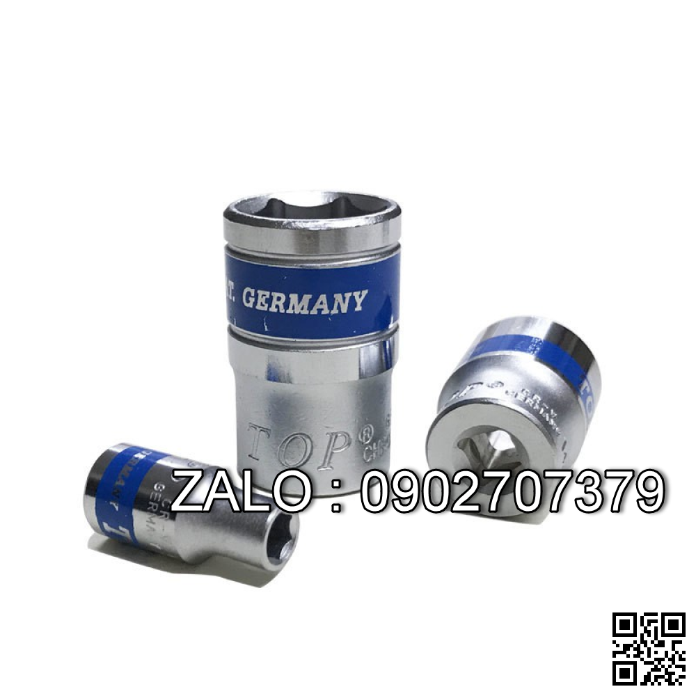 Đầu tuýp lục giác NGẮN 1/4 hãng TOP