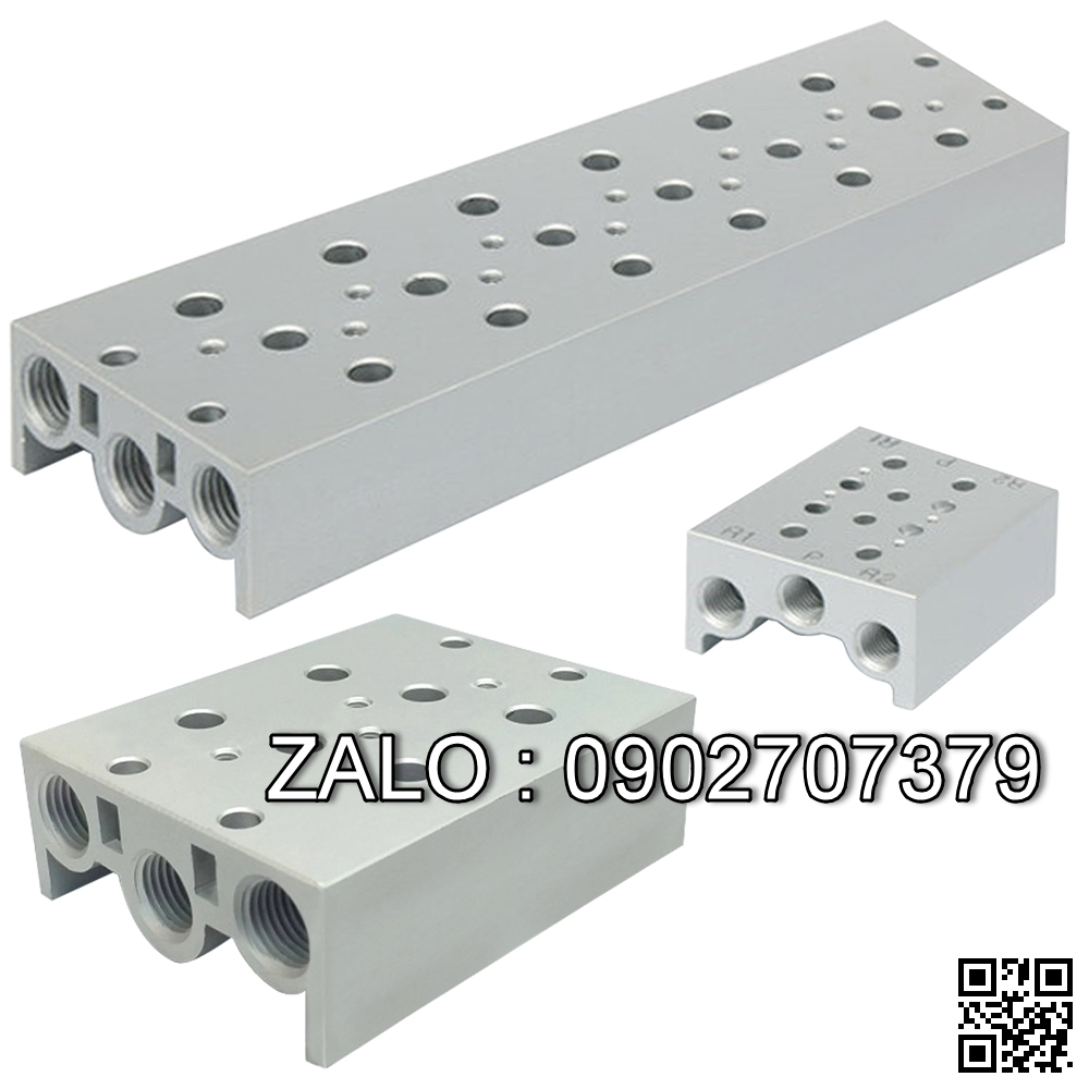 Van khí nén TPC DS6340 (Van SOLENOID khí nén 5/3, tâm đóng, ren 21MM)