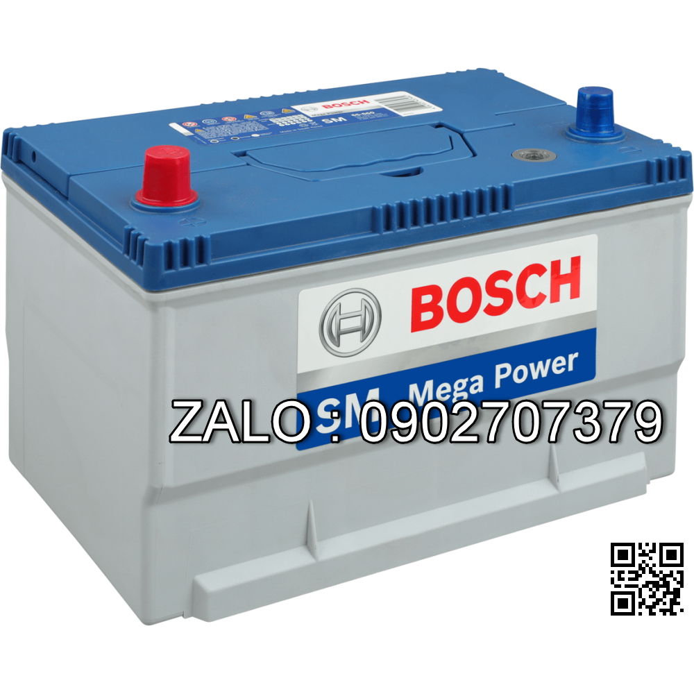 Bình ắc quy BOSCH khô DIN 55565(55AH PHẢI)