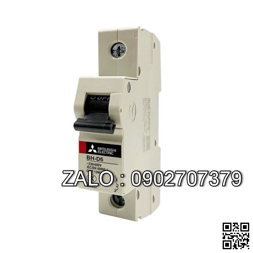 Cầu dao tự động MCB BH-D6, 1P - 25A CN