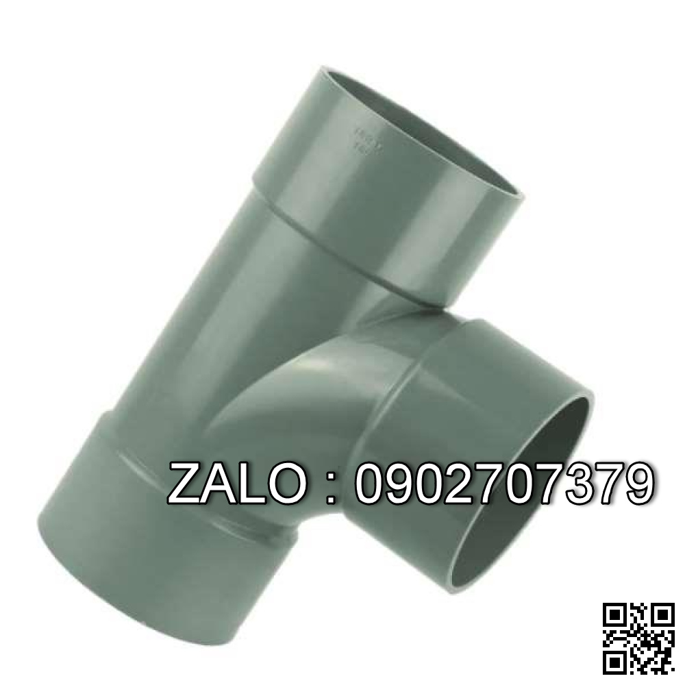 Tê cong PVC-U dn60-PN6