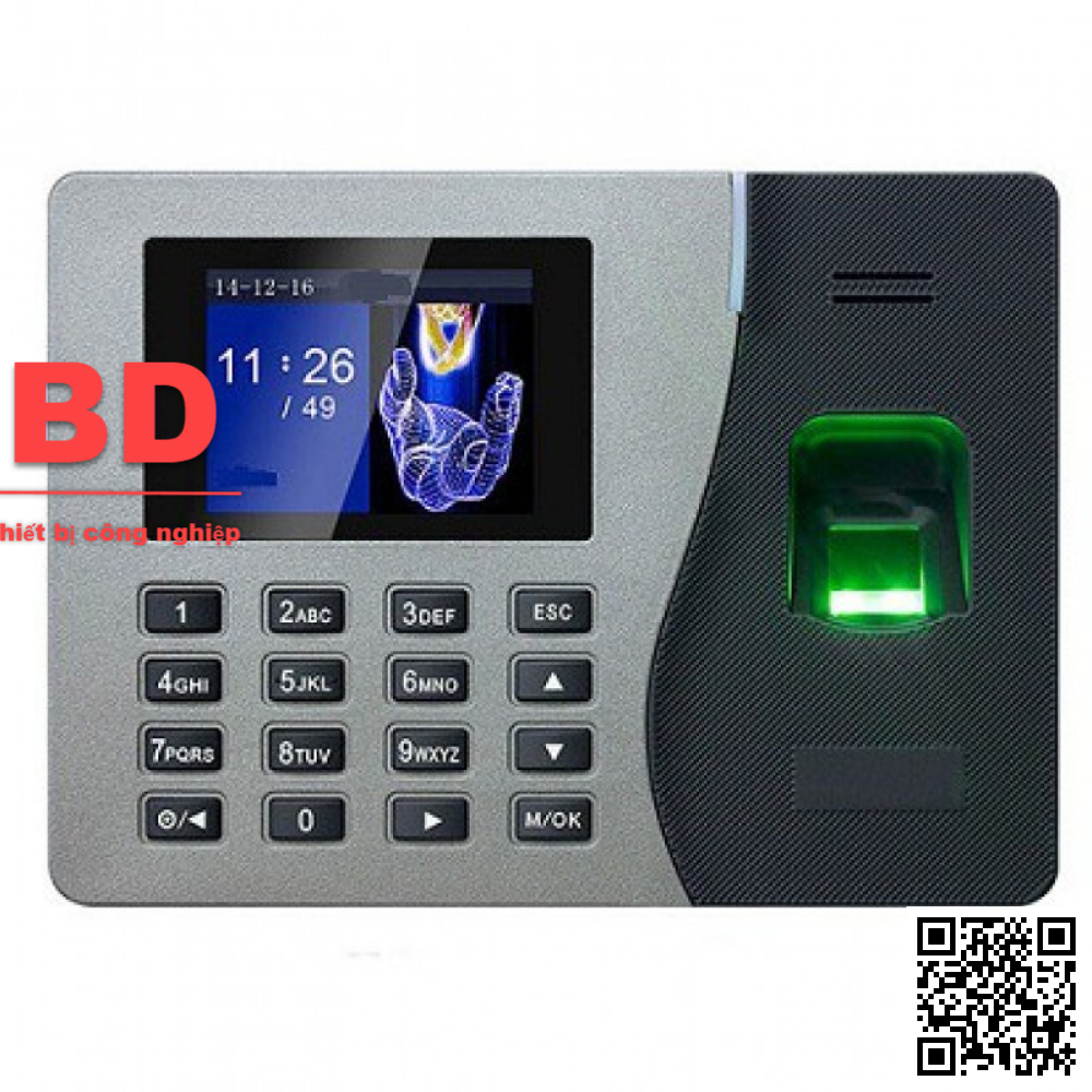 Máy chấm công ZK SOFTWARE U160