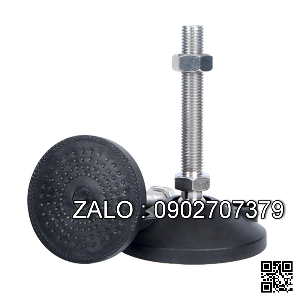 Chân Đế Máy Dạng Chén Phi Tròn Inox 304