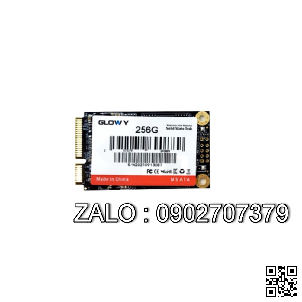 SSD Msata 256GB Glowy Công Ty