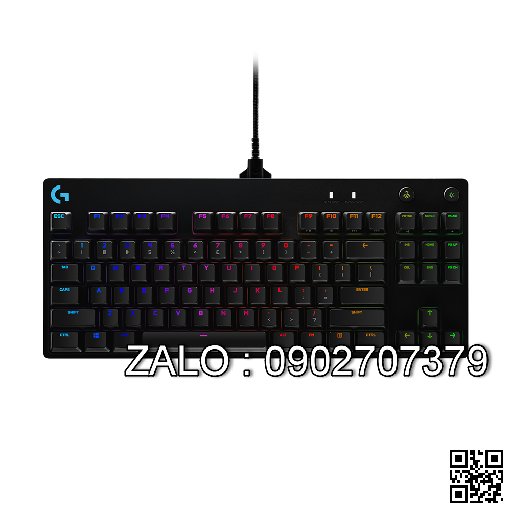 Keyboard Cơ Logitech PRO X Usb Led Chính Hãng