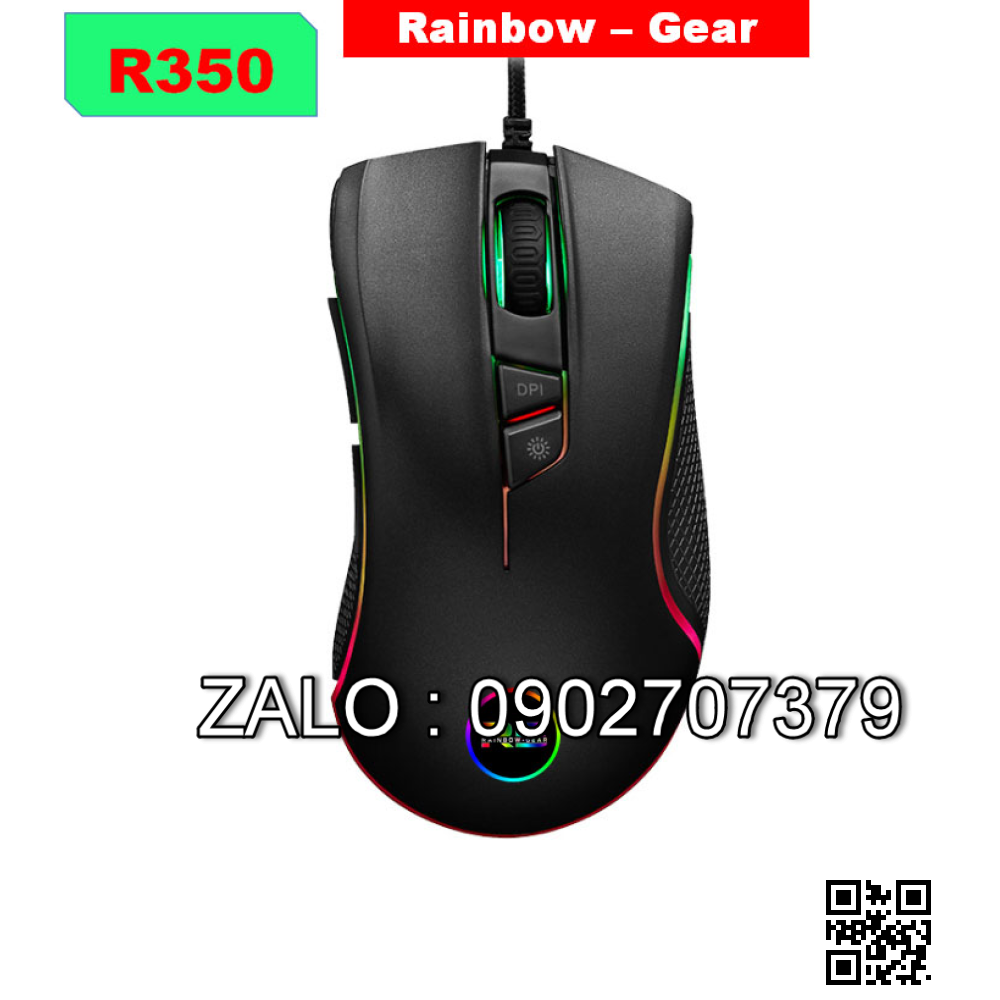 Mouse Rainbow Gear R350 Chuyên Game