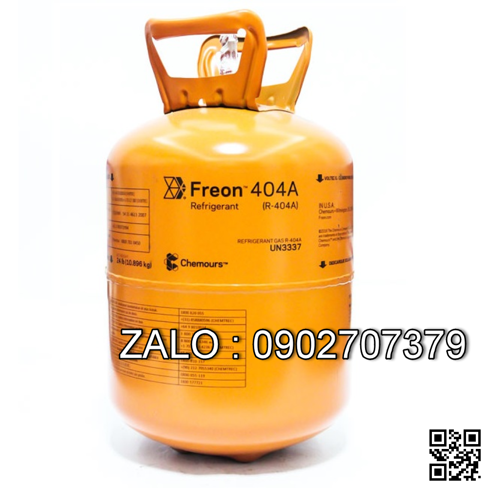 Gas lạnh R404A chemours Freon USA ( bình 10.896 kg )