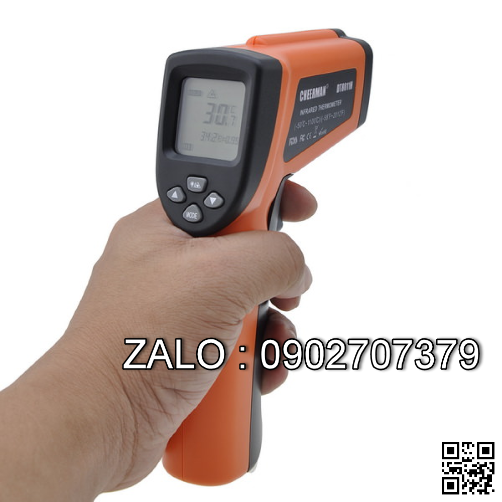 Máy đo nhiệt độ bằng hồng ngoại, laser DT8016H