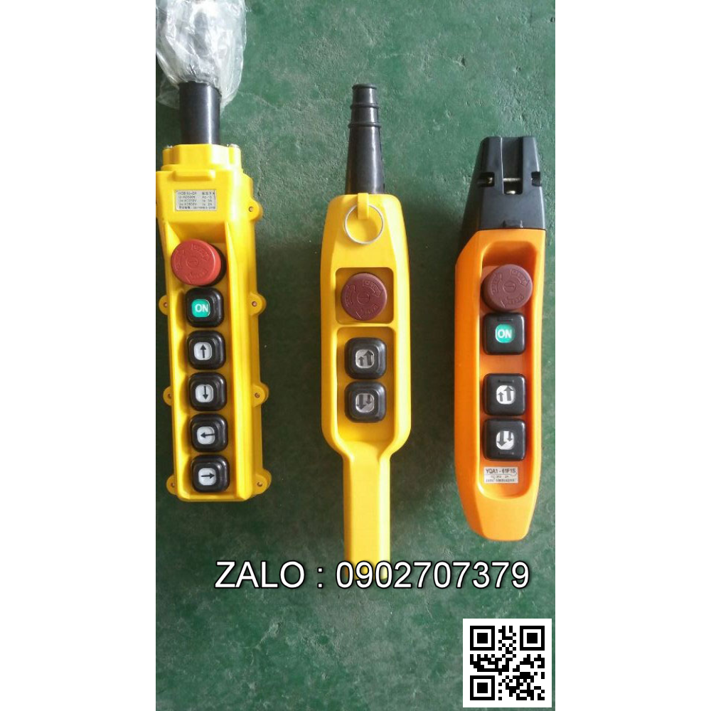 Điều khiển từ xa cầu trục cổng trục 4 nút