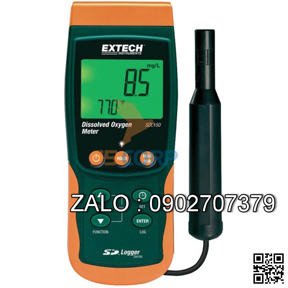 MÁY ĐO OXY HÒA TAN/ GHI DỰ LIỆU Extech SDL150