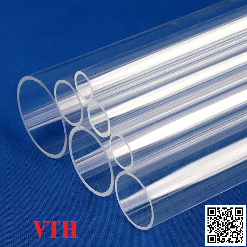 Cây Mica ống rỗng Ø 100mm dày 4mm , dài 2000mm