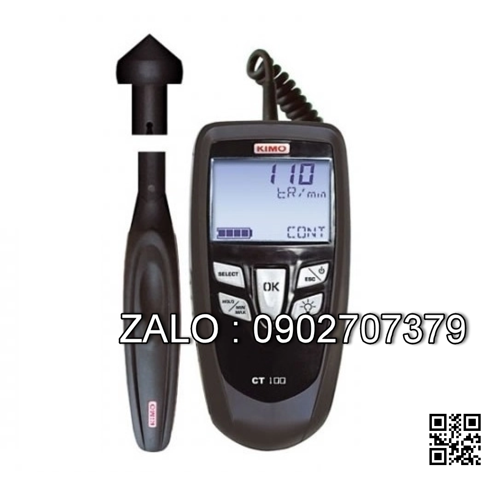 Máy đo tốc độ vòng quay Kimo CT100