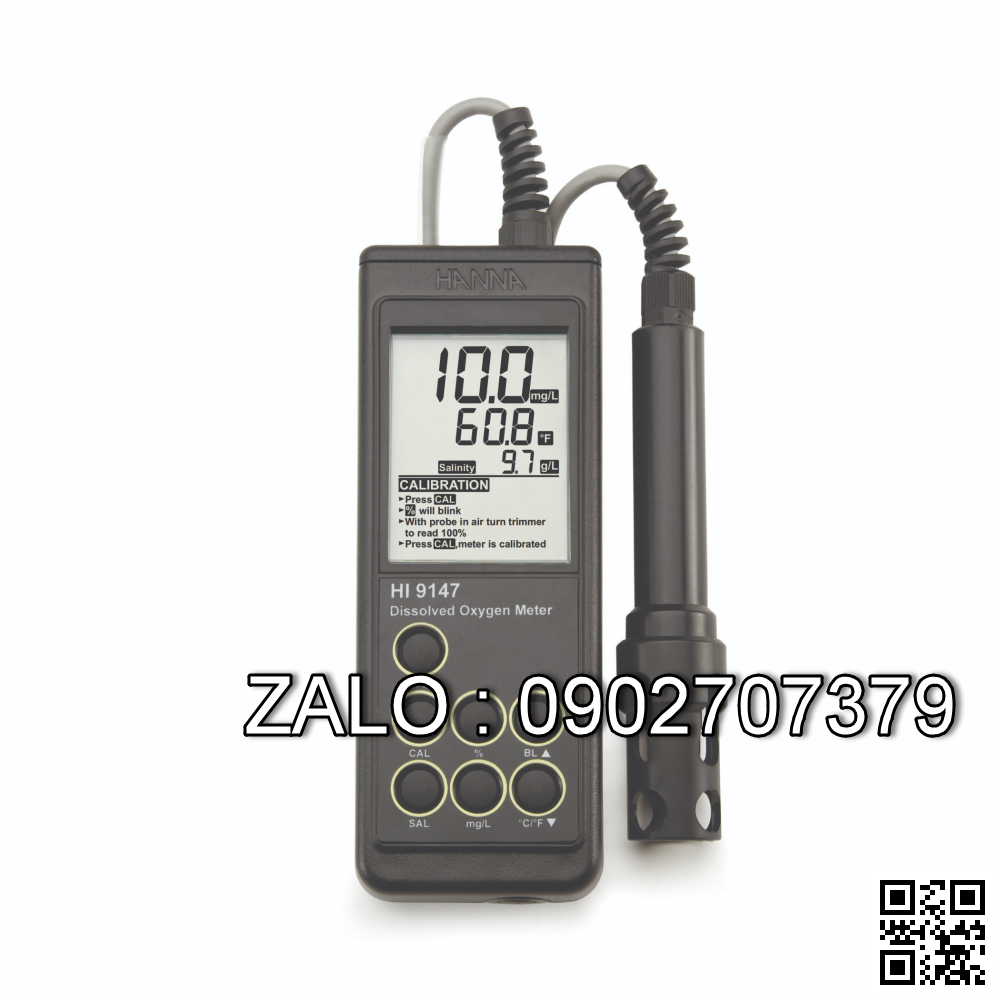 Máy đo nồng độ oxy hoà tan HANNA HI9147-04