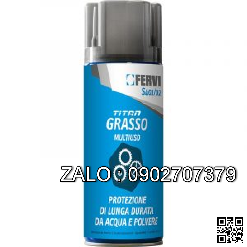 Bình xịt FERVI S401/08 chứa chất bôi trơn PTFE, tạo màng khô