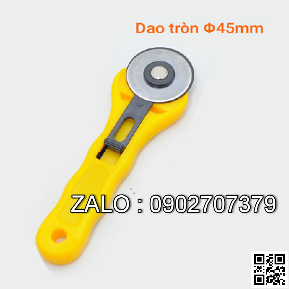 Dao lưỡi tròn 45mm cắt giấy, cắt vải và cắt da