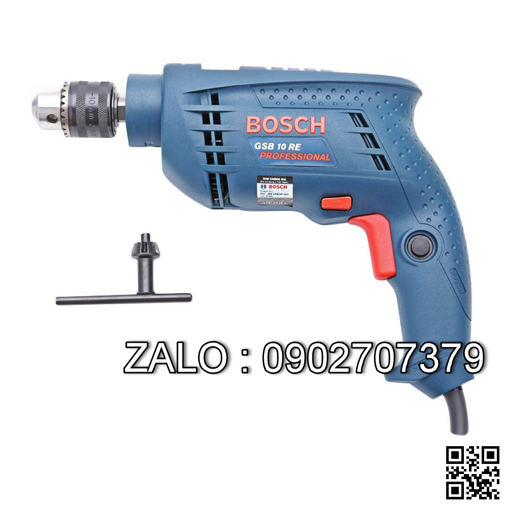 Bộ máy khoan động lực Bosch 06012271K3 GSB 13 RE SET 100 món