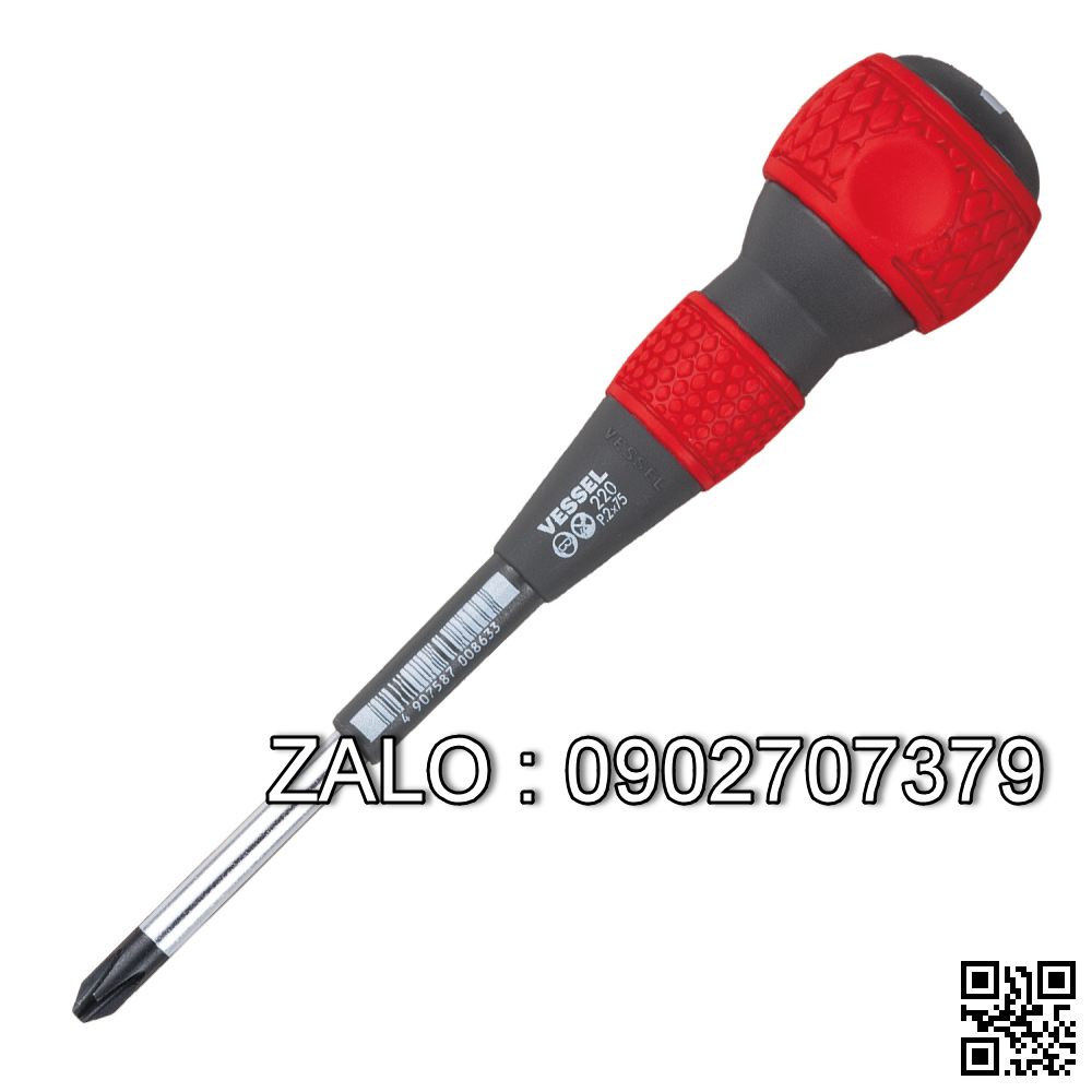 Tuốc nơ vít Sata cán nhựa cứng hoa thị(torx) A-
Series T27-6x100 61105