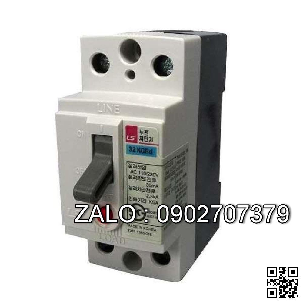 RCCB & ELCB LS 2 Cực 2.5 KA 20 A - 32GRhd20