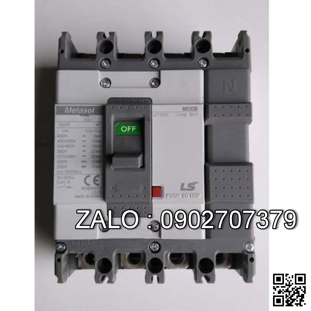 MCCB LS Metasol 3 Cực 30 KA 150 A ABN203c150