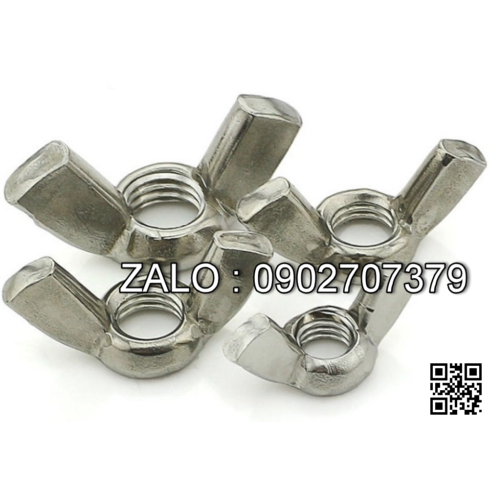 Đai ốc tai hồng Inox M10 - 5Chiếc/Gói