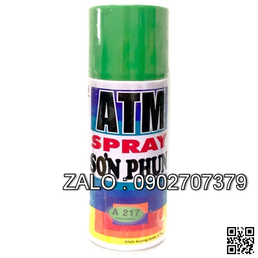 Sơn xịt atm a211 màu đỏ