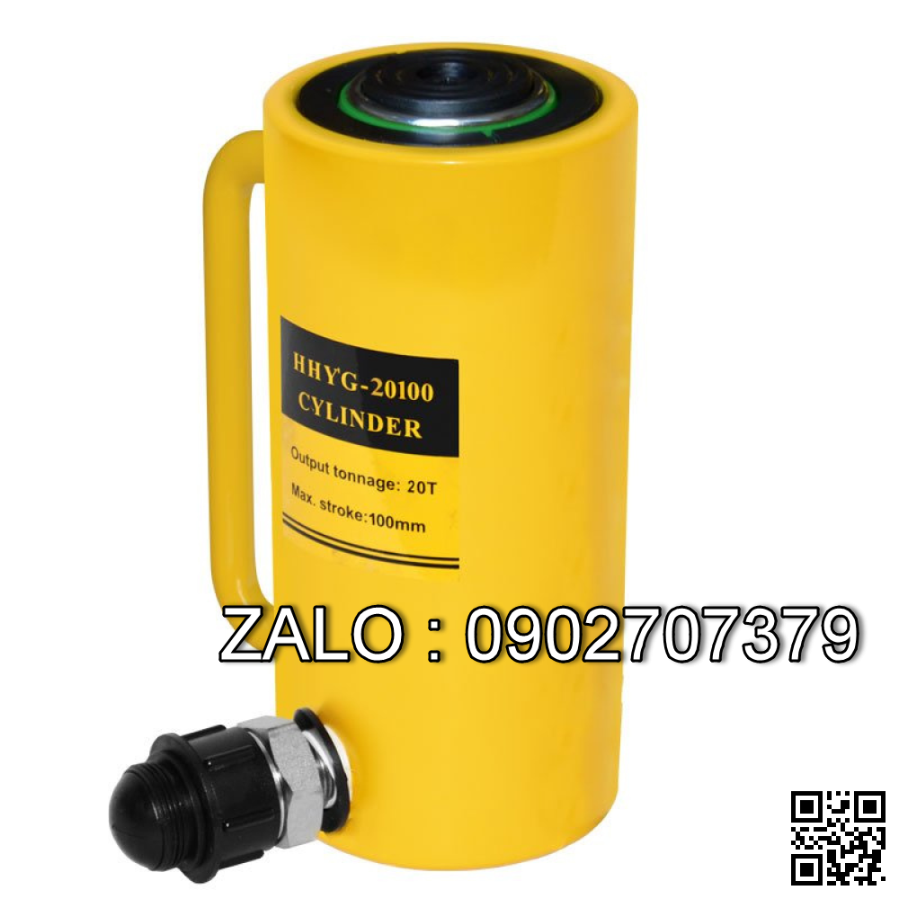 Kích thủy lực có 20 tấn, 100mm TLP HHYG-20100LS