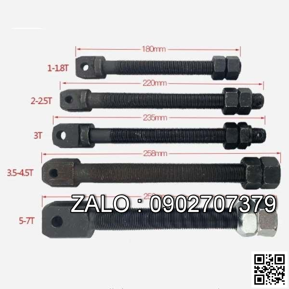 bulong đầu xích xe nâng TCM 22658-33022