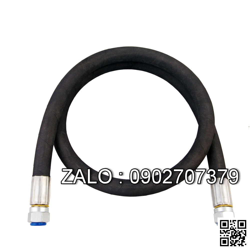 Hydraulic hose assembly 8-8-L3370-1CS-60°