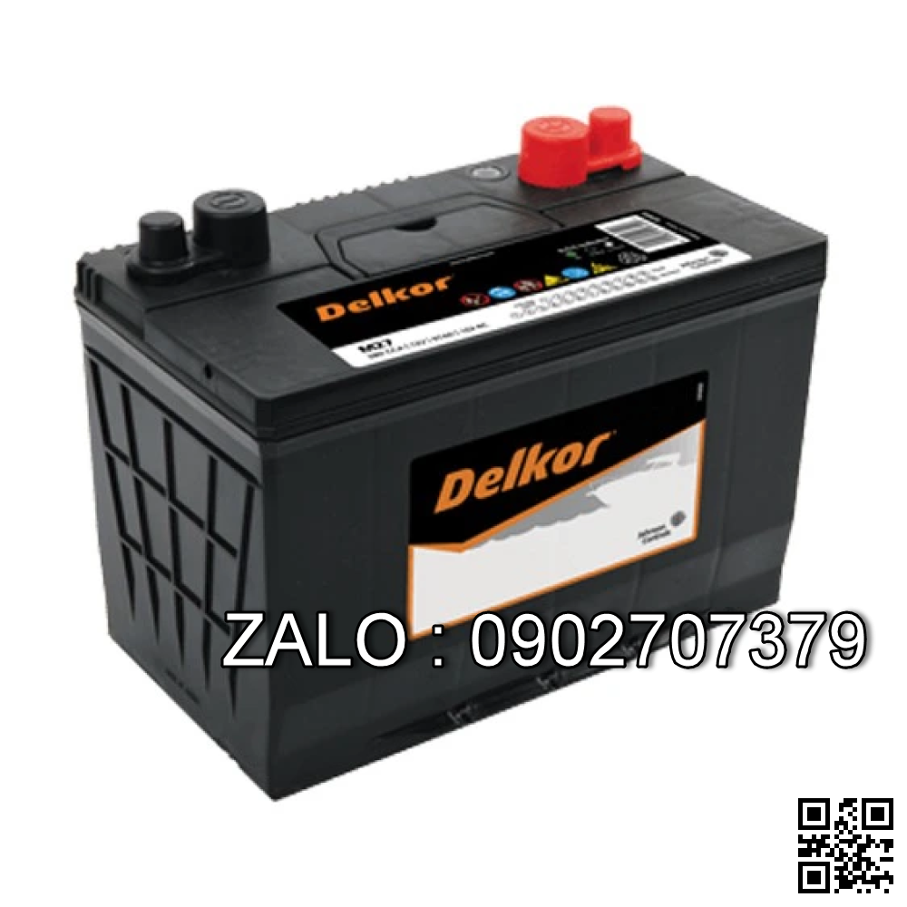 Bình ắc quy Delkor 95D26R/L 260 260X170X225