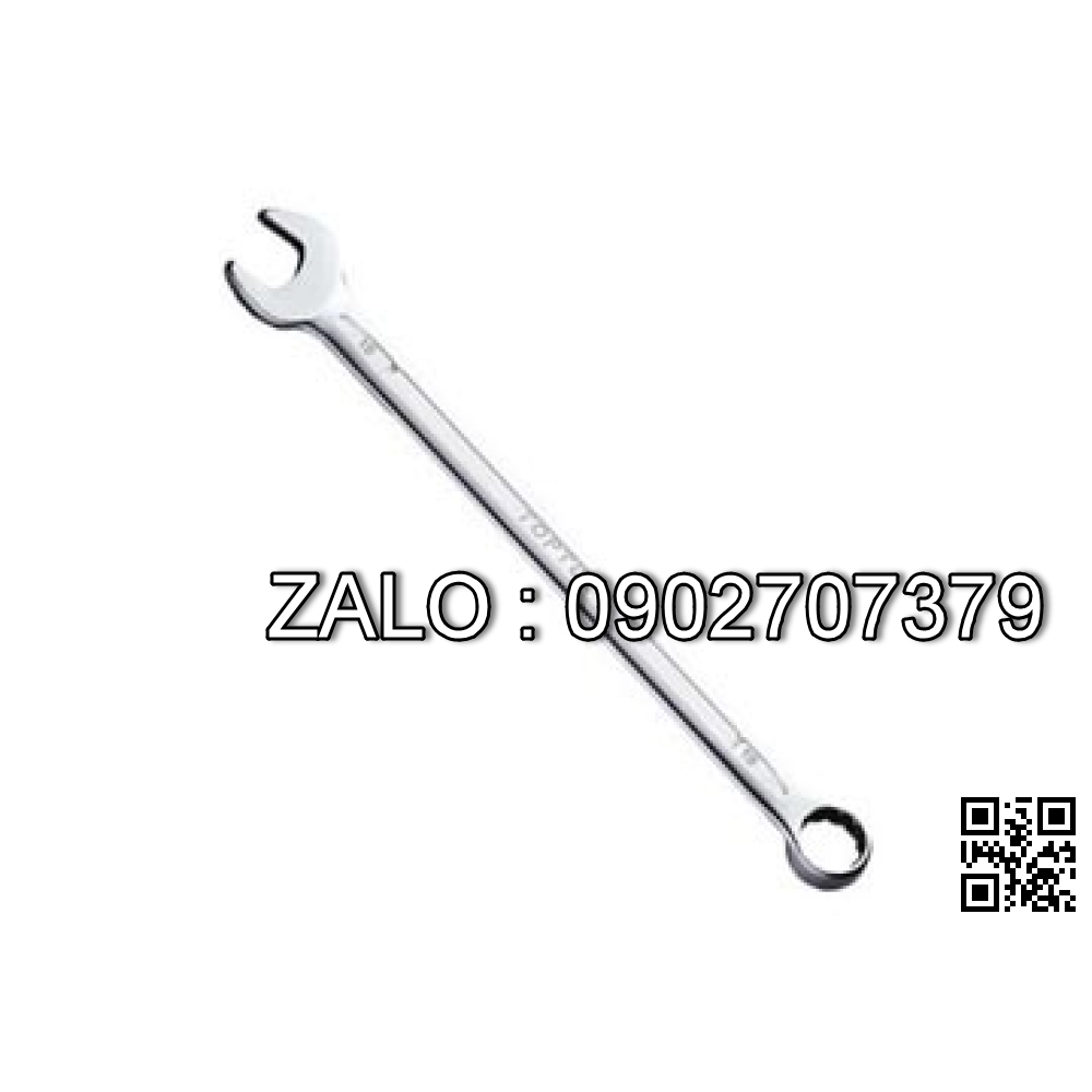 Cờ lê vòng miệng nghiêng 15 độ TOPTUL
13mm mạ crôm mờ AAEL1313