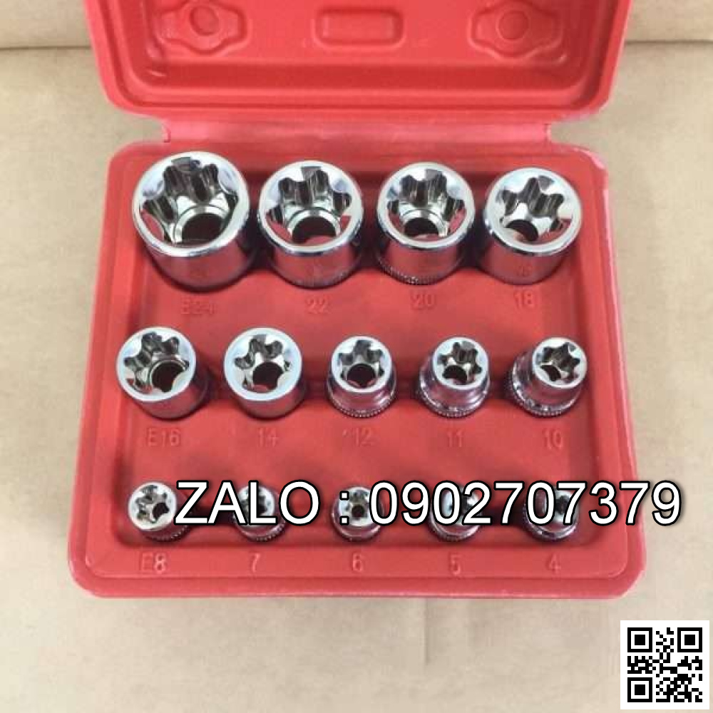 Bộ khẩu típ lục giác hạng nặng 26ct TP157