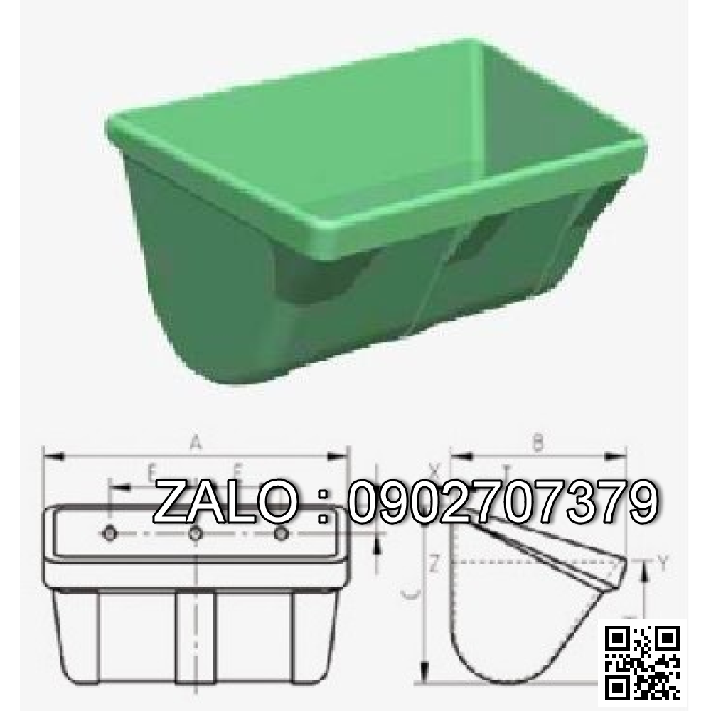 Gầu tải SS gầu múc ngô khoai