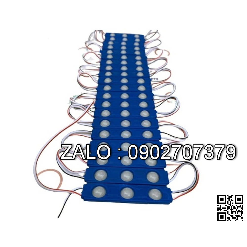 Led hắt 3 bóng 12V 6113 xanh dương