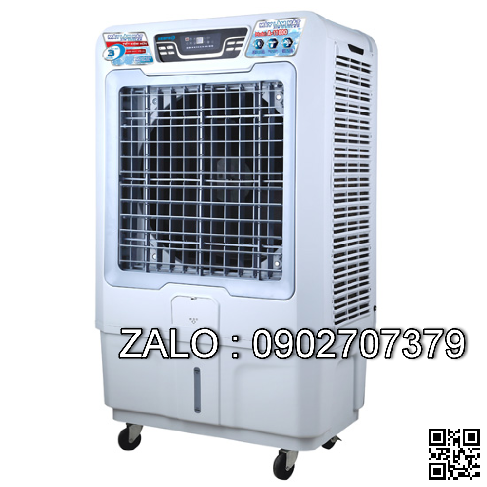 Quạt điều hòa làm mát Asanzo A-11000 dạng lớn, công suất 360W