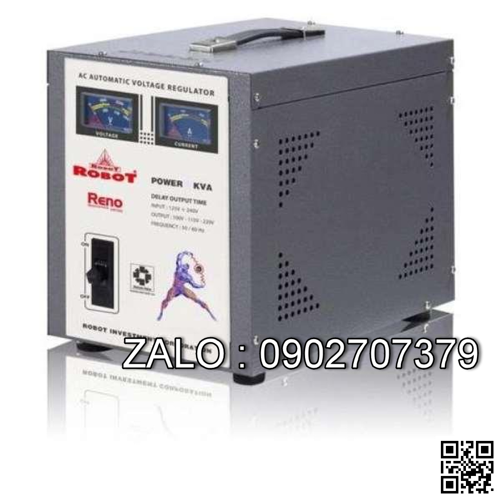 Ổn áp 1 pha Robot 1KVA 140V-240V