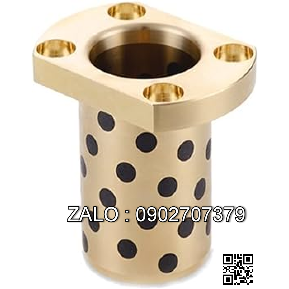 Ống Lót Bằng Đồng Graphite Không Dầu, Chống Mài Mòn Có Thể Tự Bôi Trơn MPTNZ 12x18x45