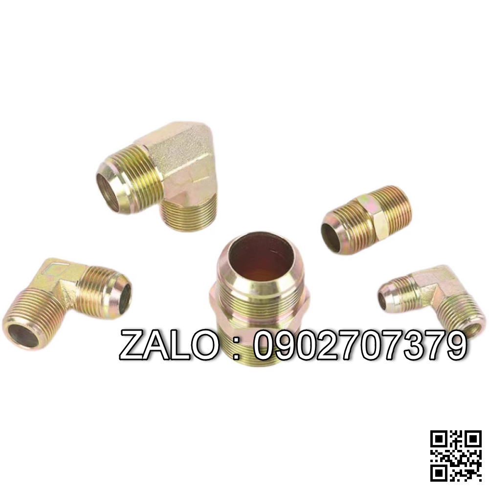 Đầu thép thủy lực cong 90 độ số 12 3/4