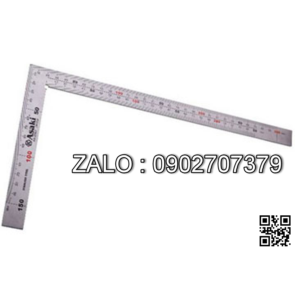 Thước eke vuông 500x170mm SRB 500, 56012501, Sola