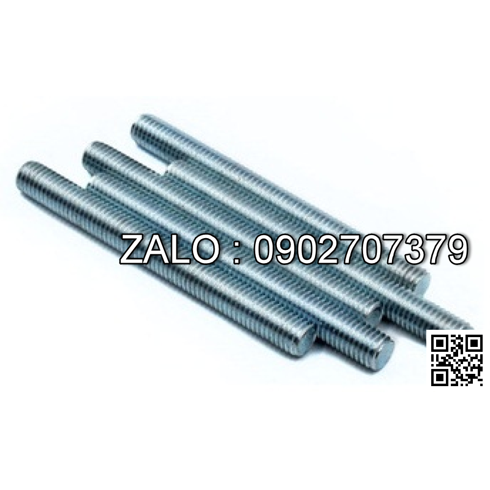 Bulong thanh ren bằng thép không gỉ DIN 975 Inox 201 M6x11000mm