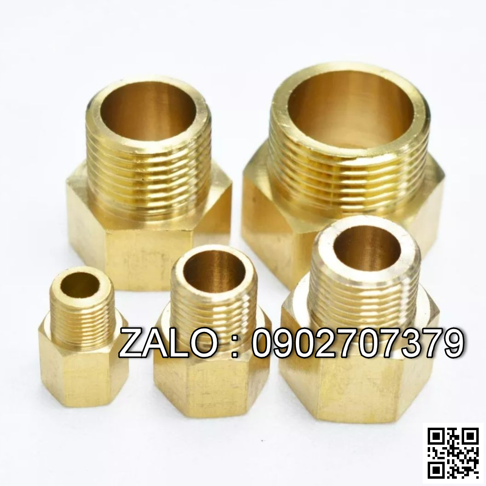 Kép Inox 304 - Nối 2 Đầu Ren Ngoài Inox 304
