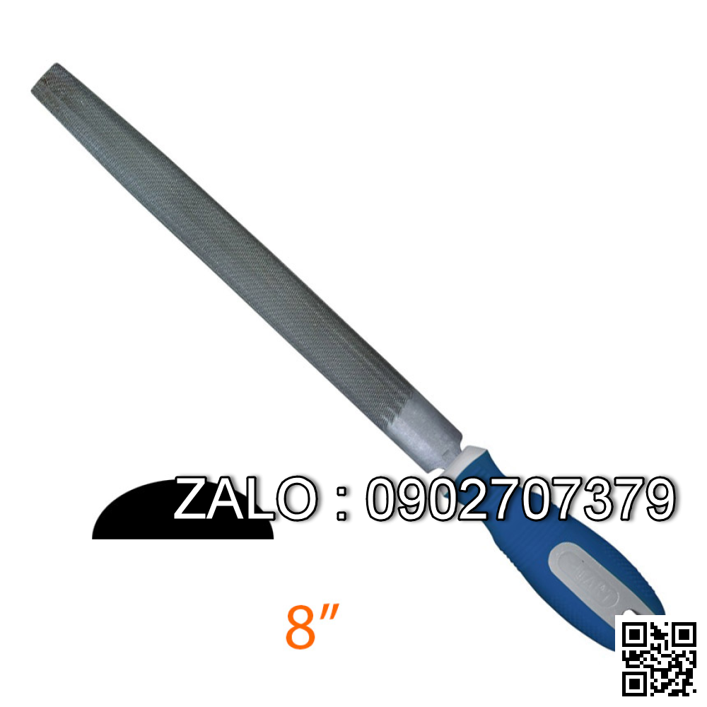 Dũa bán nguyệt E0014-BW-08