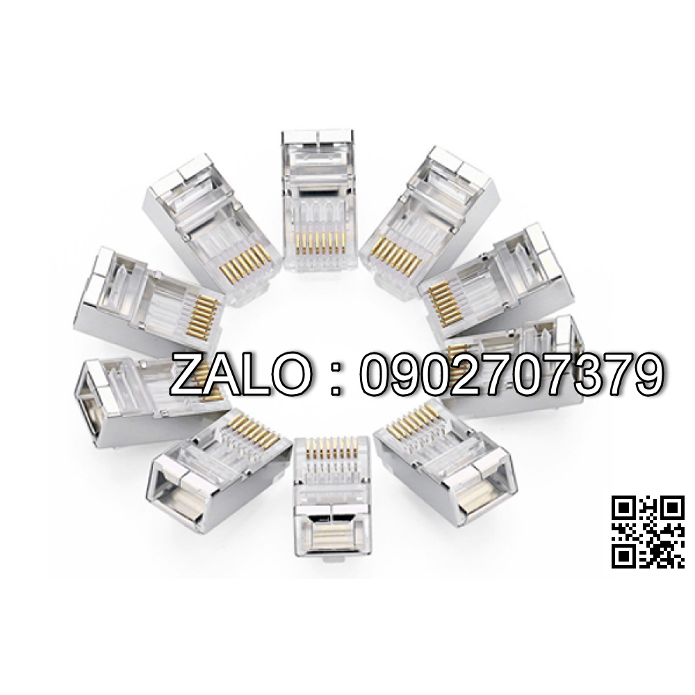 Đầu Mạng RJ45 VP-Link CAT5E Đầu Vàng (100pcs)