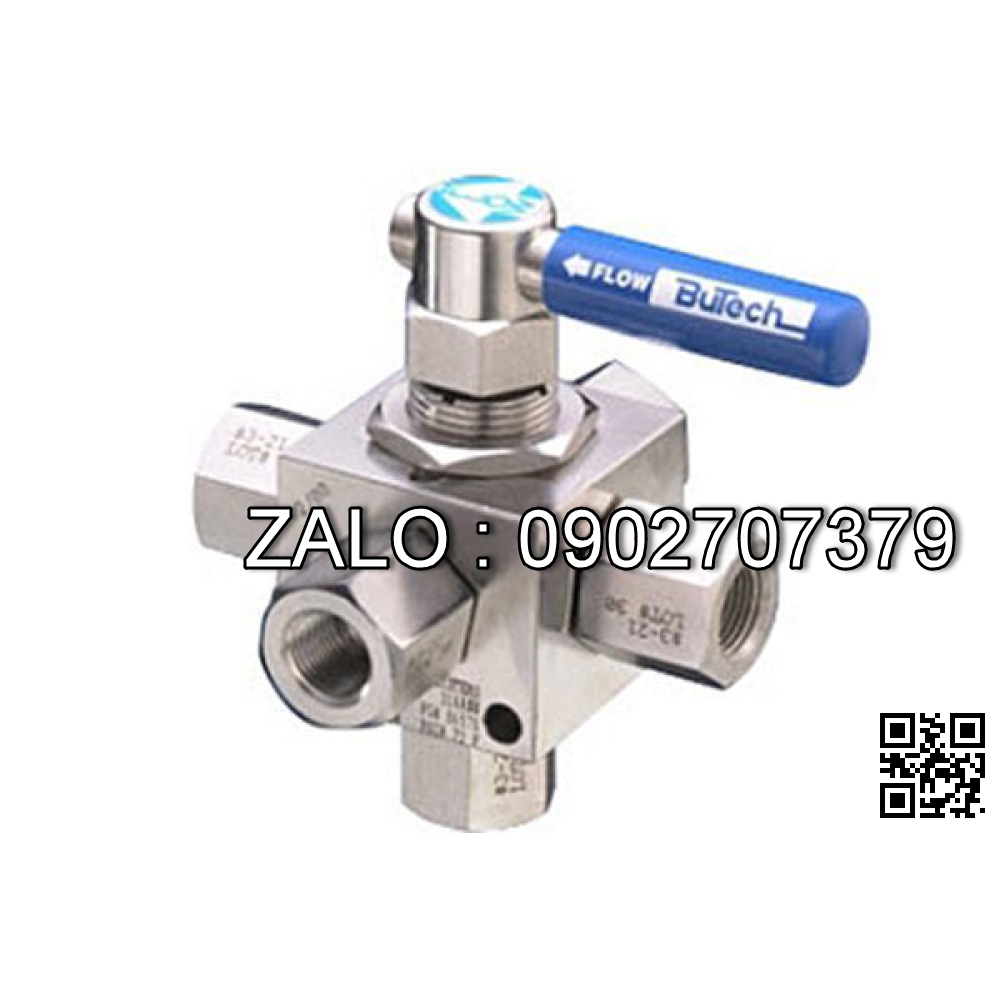 Van bi mạ kẽm lắp ren 5 ngã DN35
