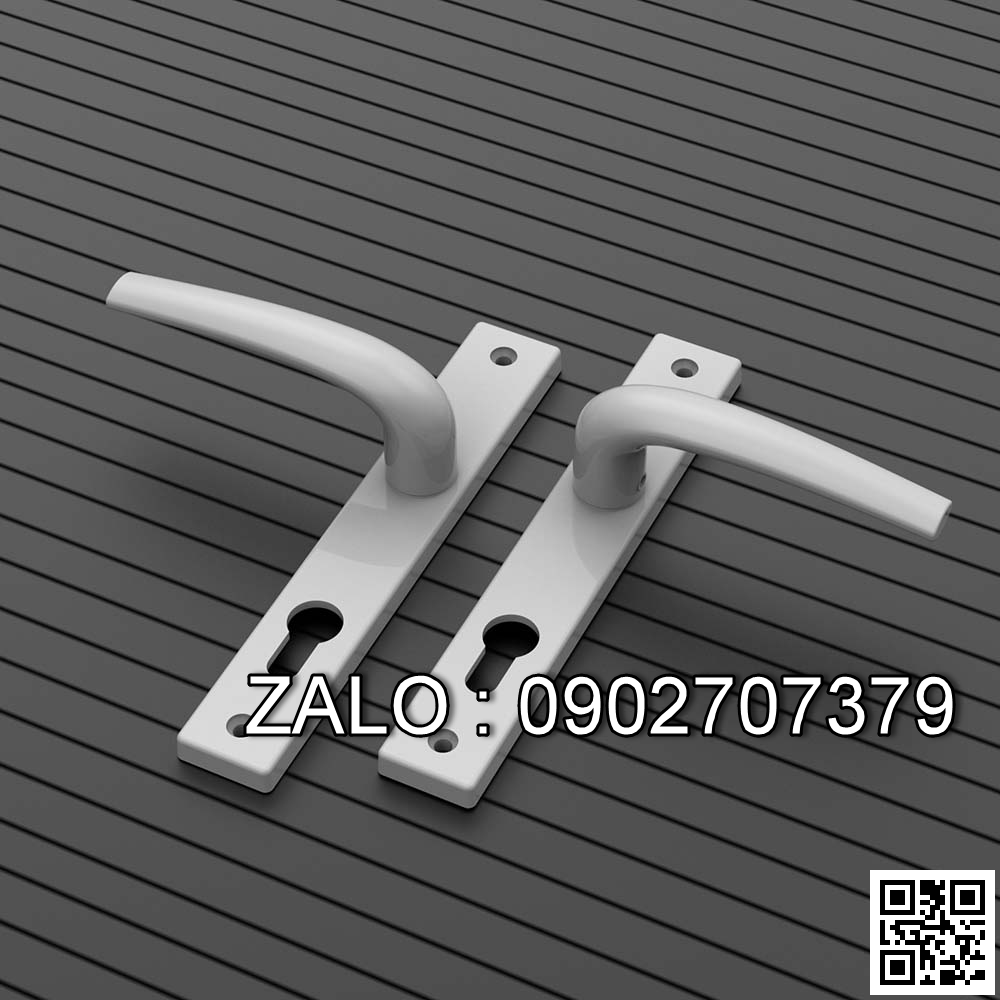 Khóa Tay Nắm Đơn Điểm AP 82 Sơn Trắng Huy Hoàng