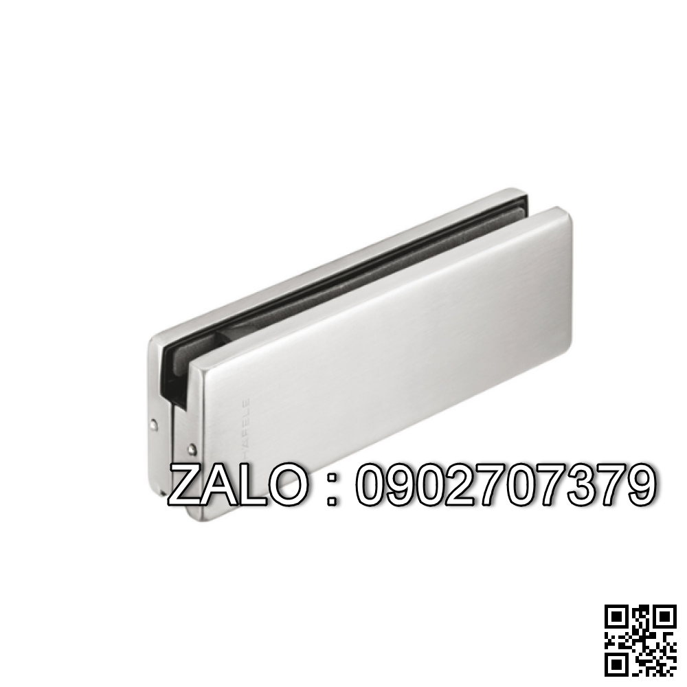 Kẹp Kính Trên Inox Mờ Hafele 981.50.020
