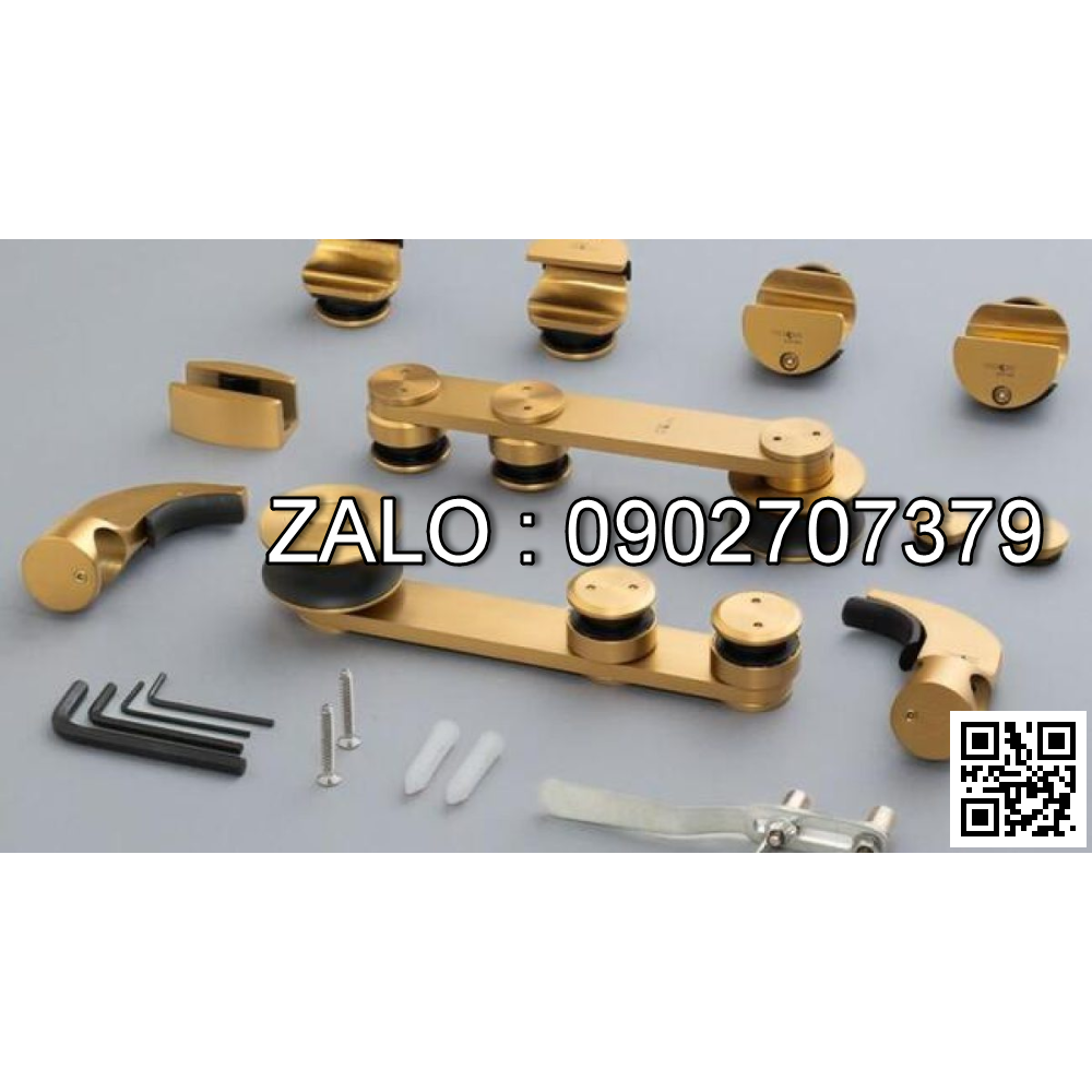 Bánh xe cửa kính Vickini 62001.001 MBG vàng xước mờ