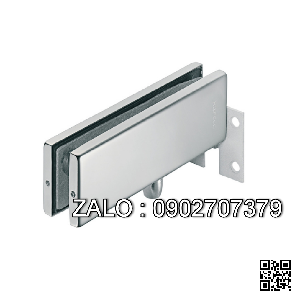Kẹp Khóa Cửa Kính Inox Bóng Hafele 981.00.401